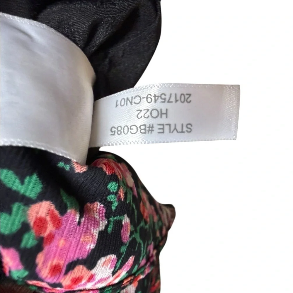 J.Crew Floral Ruffled Tiered Midi Dress